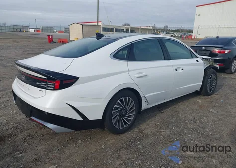 2025 Hyundai Sonata Hybrid Limited из США, поврежденный, VIN KMHL54JJ6SA128121